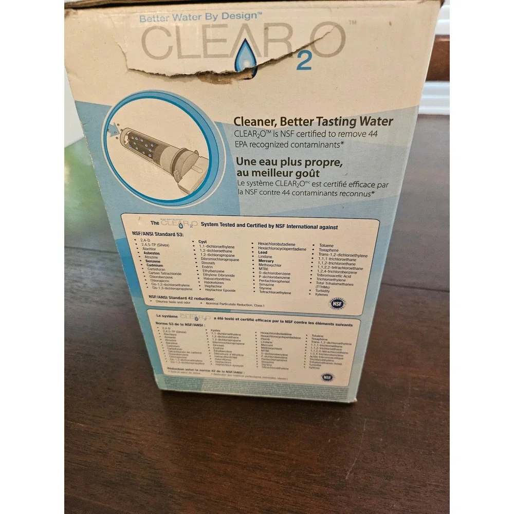 CLEAR2O Water Filtration Pitcher Home 9 Cup Blue CWS100A2 Quick Connect NEW